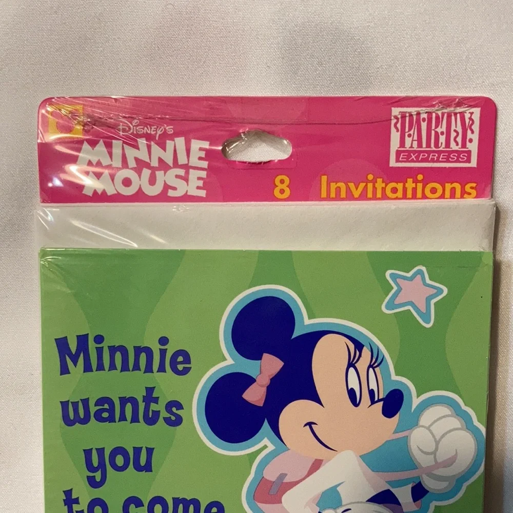NEW Minnie Mouse Party Invitations